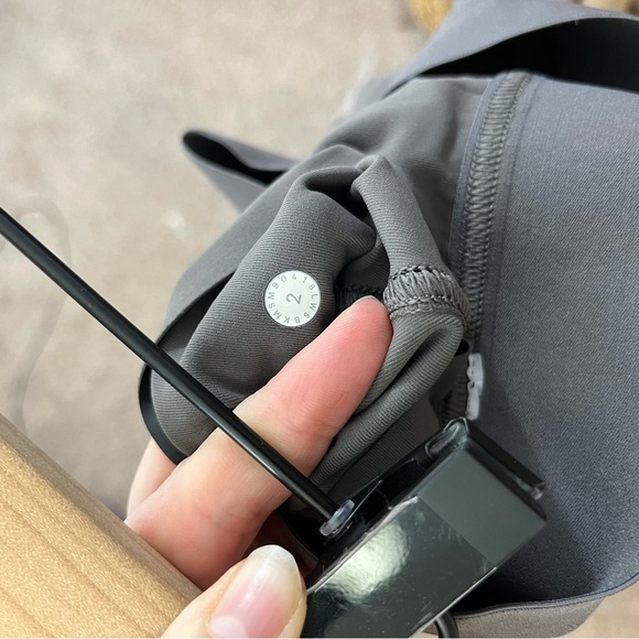 Lululemon Ride & Reflect Tight 28" lululemon X SoulCycle Metal Grey Leggings 2 - Picture 12 of 12